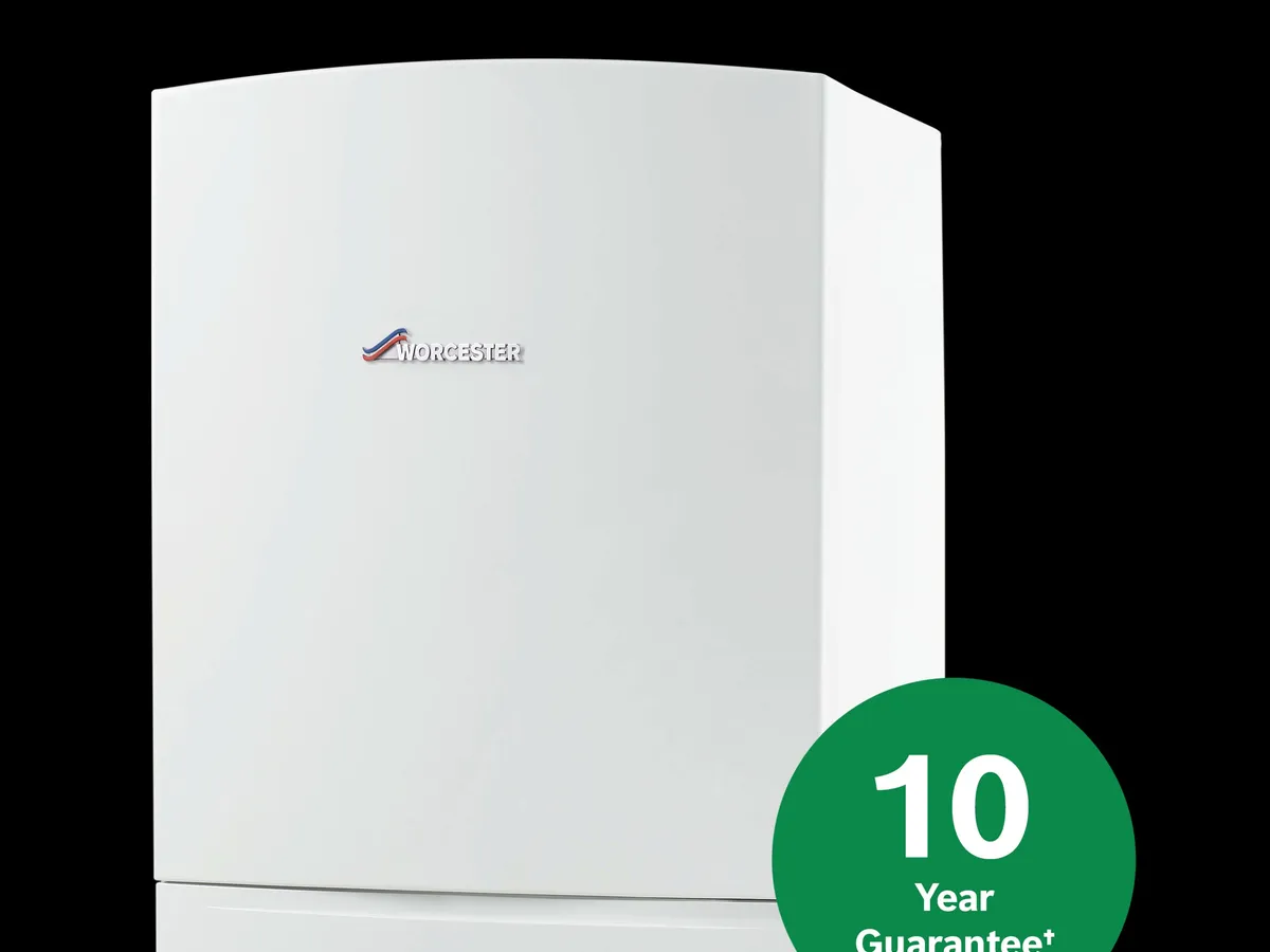 Modern combi boiler