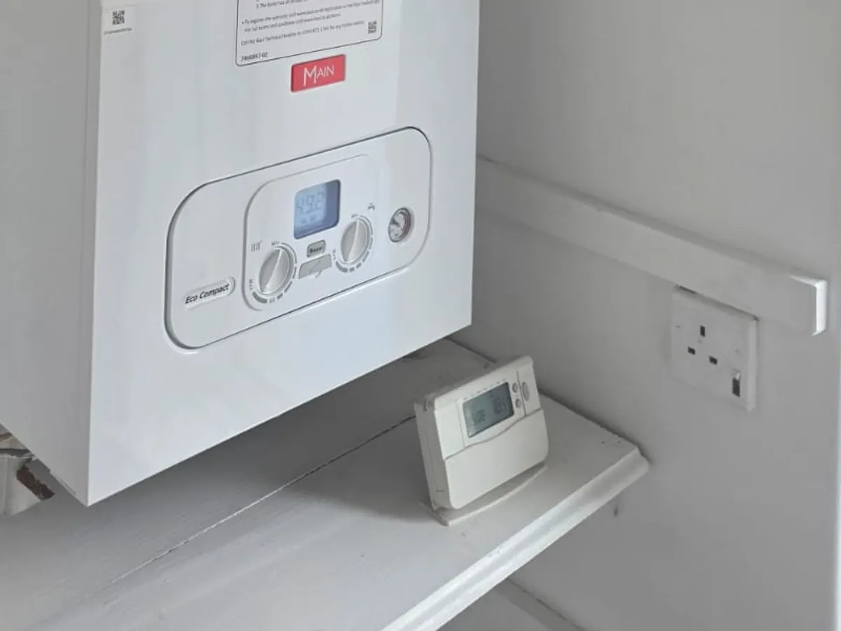 Boiler controls set up at handover
